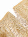 Abito colletto obliquo paillettes nappe oro anni '20