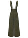 [Prevendita] Pantaloni a quadri con bottoni grigio anni '40