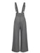 [Prevendita] Pantaloni a quadri con bottoni grigio anni '40