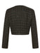 Cappotto corto a maniche lunghe in tweed anni '60