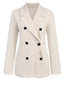 Blazer vintage a tinta unita con bottoni anni '40