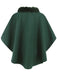 Cappotto a pipistrello in pelliccia anni '50