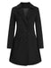 Cappotto skater doppiopetto con revers anni '50