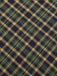 Tuta lunga plaid scollo a buco della serratura verde anni '30