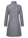 Cappotto con revers a collo alto anni '60
