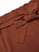 2PCS Top con scollo a V e pantaloni larghi anni '30