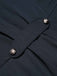 Cappotto doppiopetto con revers a tinta unita anni '70