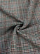 2PCS Abito a quadri e camicetta in raso grigio canni '40