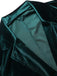 Cappotto in velluto con tasche e revers anni '30