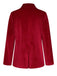 Cappotto in velluto con tasche e revers anni '30