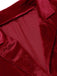 Cappotto in velluto con tasche e revers anni '30