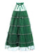 Abito con pompon e albero di Natale verde anni '60
