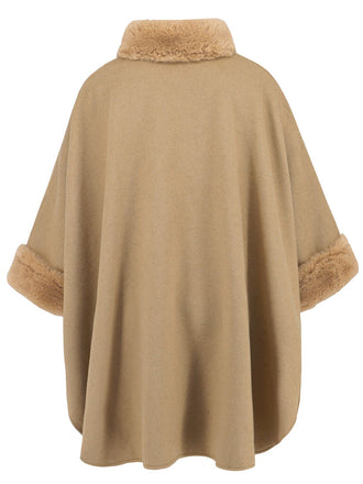 Cappotto in pelliccia sintetica vintage anni '50