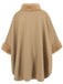 Cappotto in pelliccia sintetica vintage anni '50