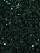 Abito a tubino con paillettes e scollo a V verde anni '60