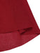 Abito rosso con paillettes e spalle scoperte anni '30