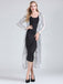 Cardigan lungo paillettes trasparenti ricamate anni '20