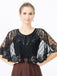 Mantello Argyle paillettes in rete vintage anni '20