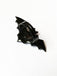 Anello in lega a forma di pipistrello retrò nero