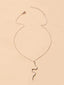 Collana vintage in oro con serpente
