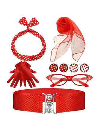 [Prevendita] Set di accessori retrò a pois anni '50