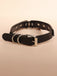 Collana girocollo in similpelle gotica per Halloween