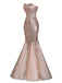 Abito con paillettes senza spalline vintage anni '30