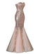 Abito con paillettes senza spalline vintage anni '30