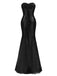 Abito con paillettes senza spalline vintage anni '30