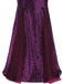 Abito con paillettes senza spalline vintage anni '30