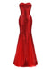 Abito con paillettes senza spalline vintage anni '30