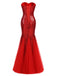Abito con paillettes senza spalline vintage anni '30