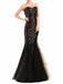 Abito con paillettes senza spalline vintage anni '30