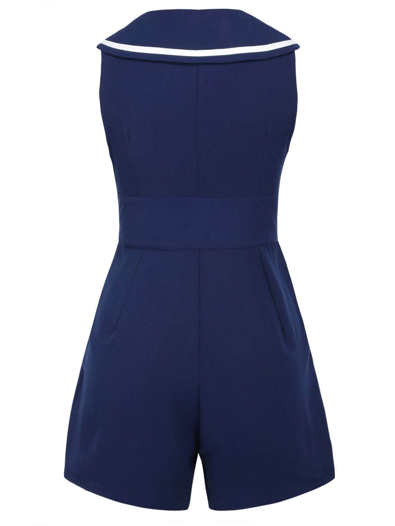 [Prevendita] Tuta corta da marinaio blu navy anni '50