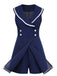 [Prevendita] Tuta corta da marinaio blu navy anni '50