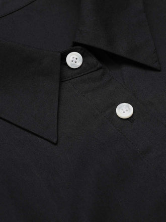 [Prevendita] [Taglie forti] Abito vintage nero 1950 con patchwork a farfalla