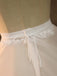 Sottogonna in pizzo patchwork bianco anni '50