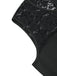 Abito in pizzo patchwork Halloween blu anni '50