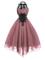 Abito in pizzo gotico steampunk di Halloween anni '80