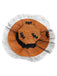 Cappello da pipistrello in pizzo retrò arancione Halloween
