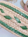 Fascia intrecciata patchwork boho colore