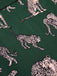 Costumi intero verde Jaguar Halter anni '30