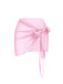 Copricostume in chiffon tinta unita vintage protezione solare