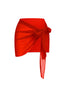 Copricostume in chiffon tinta unita vintage protezione solare