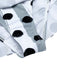 Costumi a pois a righe volant con spalline anni '40