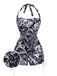 Costumi intero scollo all'americana stile fumetti dark anni '40