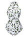 2PCS Costumi intero e copricostume con foglie verde anni '30