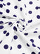 [Prevendita] Costumi intero a pois con scollo all'americana rosso anni '40