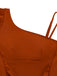 Costume Intero con Scollo Asimmetrico e Volant Anni '40 4