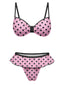 [Prevendita] Costumi Rosa Pesca Anni '40 a Pois